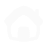 Ícono de casa con chimenea y puerta redondeada, estilo acogedor