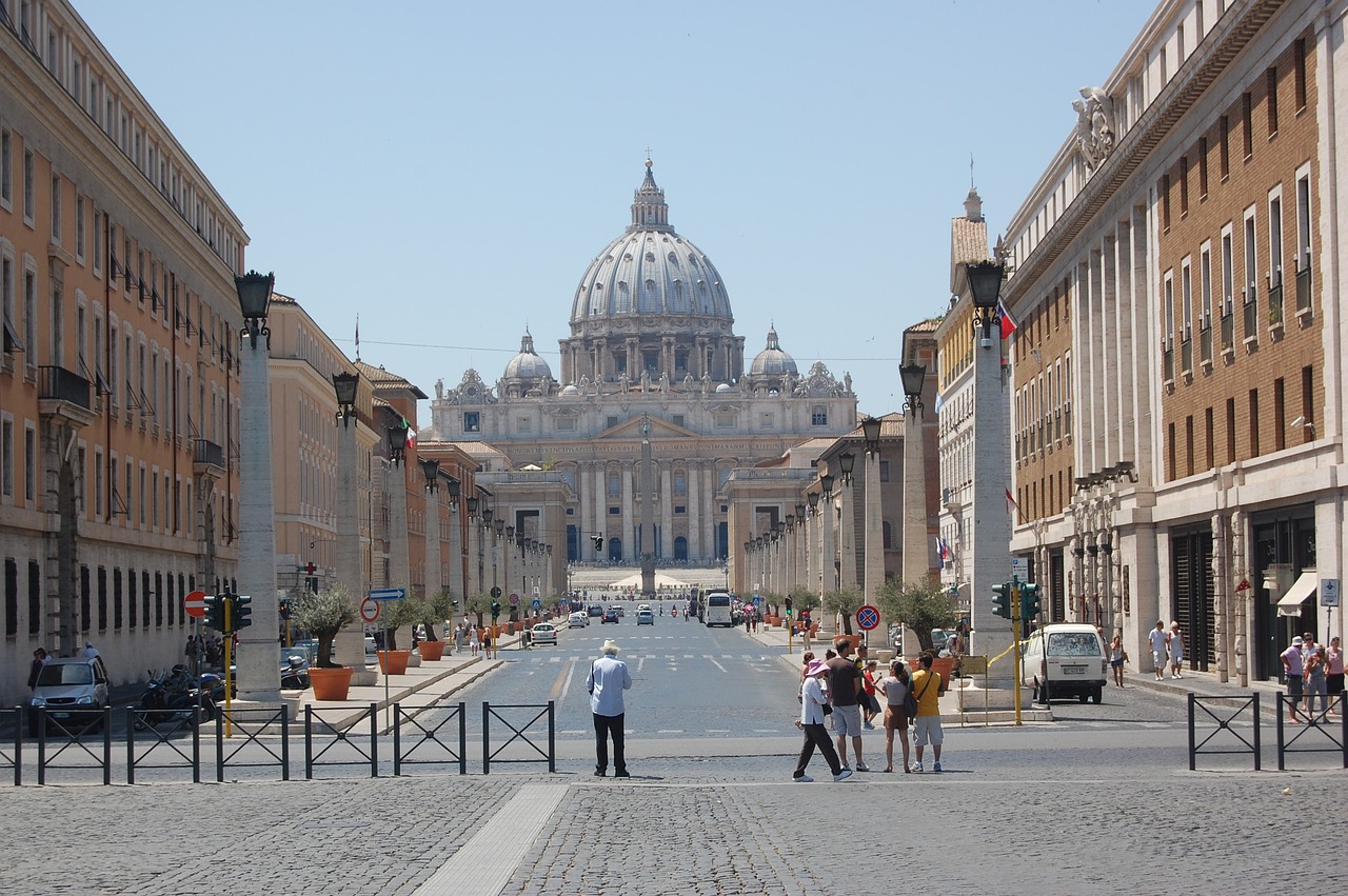 Prati neighborhood in Rome