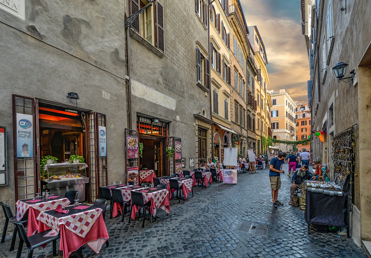 Testaccio neighborhood in Rome